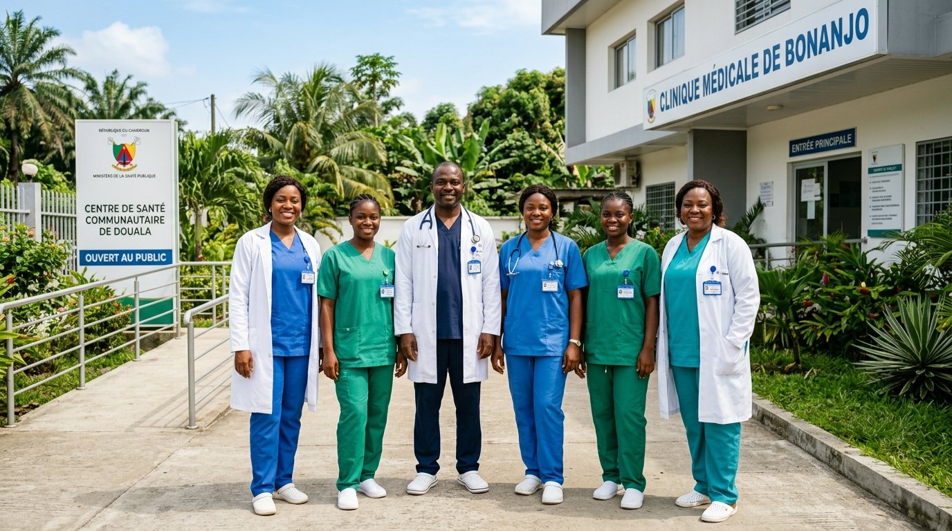 Compassion Care Clinic medical team in Bonaberi Douala