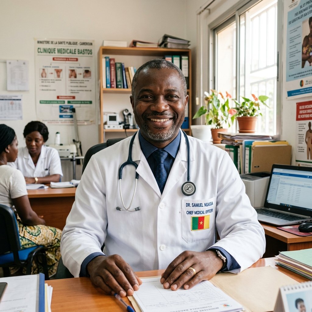 Dr. Samuel Ngassa, Chief Medical Officer at Compassion Care Clinic
