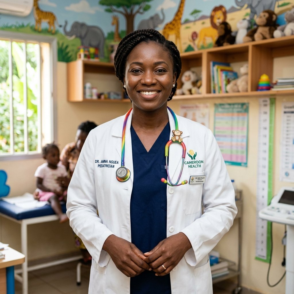 Dr. Amina Nguea, Consultant Pediatrician